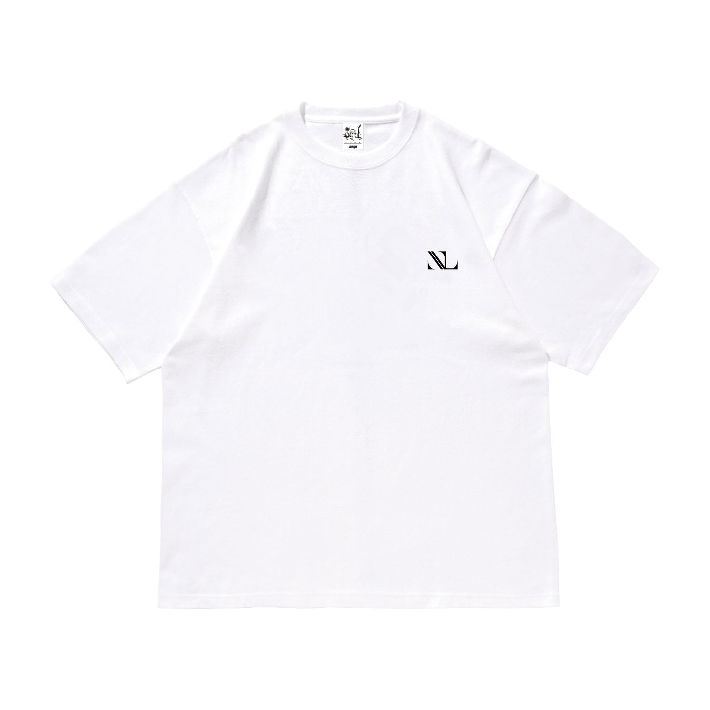 NL LOGO TEE / WHITE