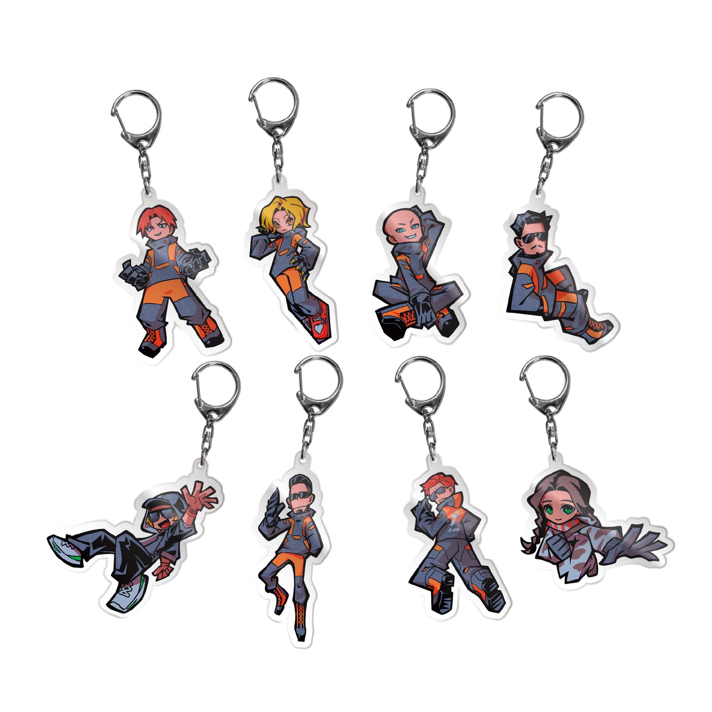 ACRYLIC KEY CHAIN / GROUP A (全8種ランダム)
