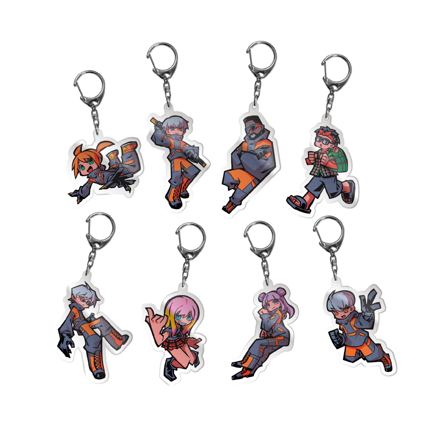 ACRYLIC KEY CHAIN / GROUP B (全8種ランダム)