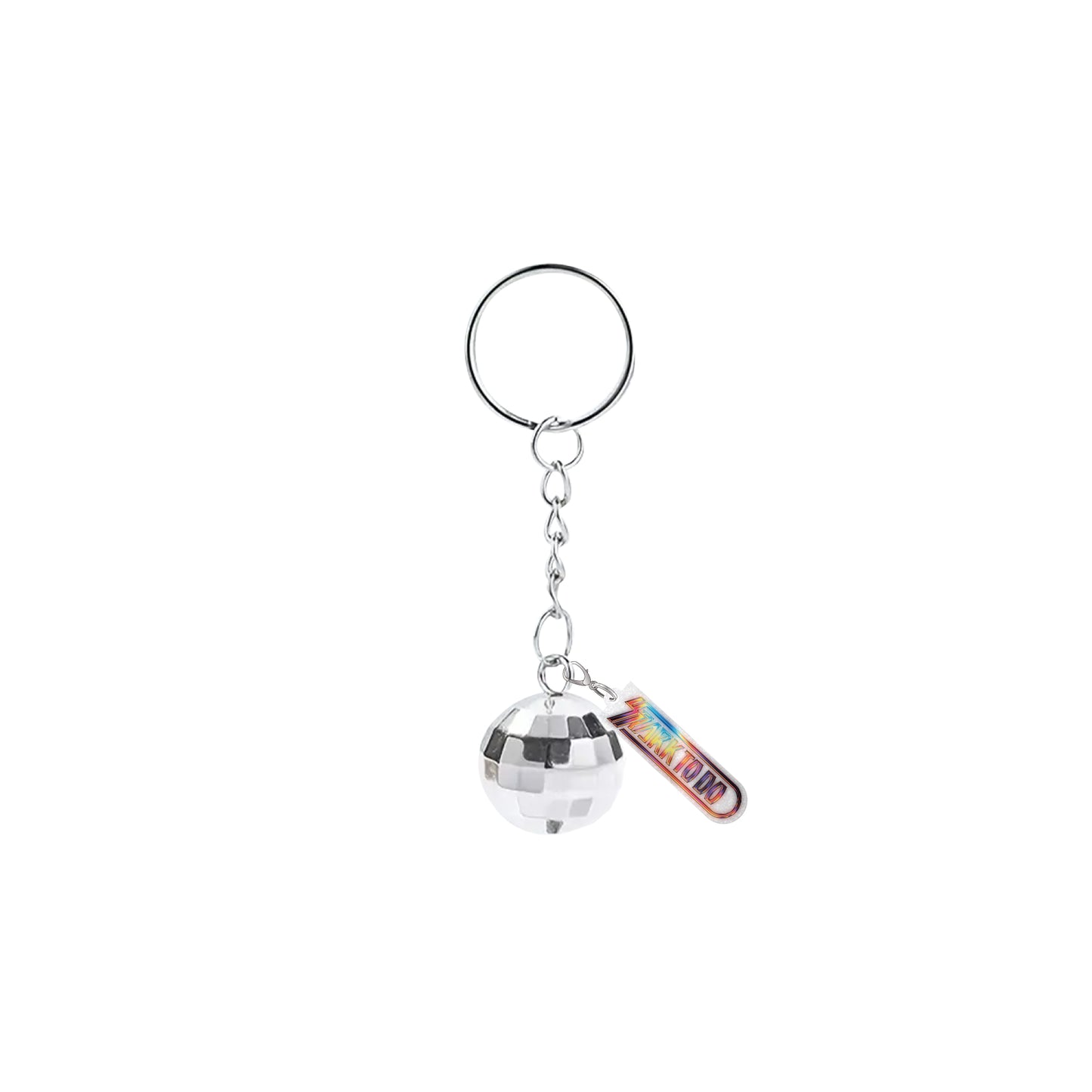 SPARK TO DO MIRRORBALL KEY CHAIN / TYPE B